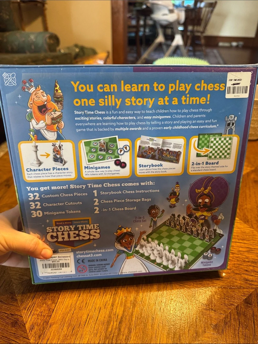 Story Time Chess: Read A Story. Learn Chess. 8+ Silly Stories. 30+ Mini Games !!
